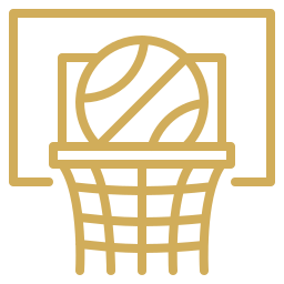 Half Basket Ball Court